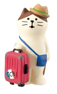 スーツケース猫