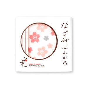 Gauze Handkerchief Sakura Made in Japan