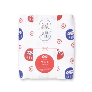 Hand Towel Gauze Towel Daruma Senshu Towel Presents Face Made in Japan
