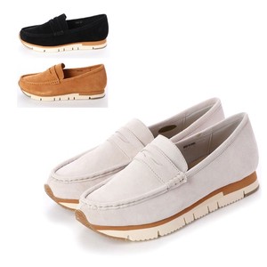 Pumps Spring/Summer Casual Genuine Leather Slip-On Shoes 4-colors