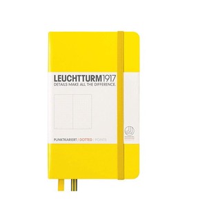 【ロイヒトトゥルム】LEUCHTTURM1917  A6ノート  Lemon