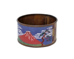 浮世缶詰プランター 赤富士