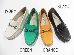 Shoes Pudding Casual Genuine Leather Slip-On Shoes 4-colors