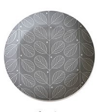 Hasami ware Main Plate Gray M Made in Japan