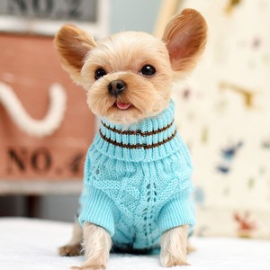 ペット用品  ドッグウェア リボン付きセーター 薄手  イヌ ネコ 専用 カワイイ ペットの服 ペット服