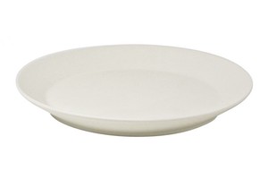 小田陶器 TOH 22壱重 22cm丸皿 クリーム[日本製/美濃焼/洋食器/リサイクル食器]