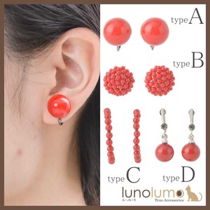 Clip-On Earrings Earrings Red Ladies'