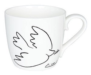 （24年5月入荷予定）【ドイツ雑貨】KONITZ　コーニッツマグカップ　Art　Mag〜ピカソシリーズ〜平和の鳩