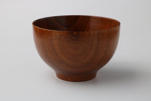 飾り気のないシンプルさと耐久性！【木製】wooden bowl/木製椀　大和型　耐久加工nanotec