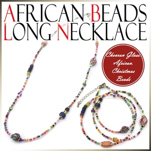 Glass Necklace/Pendant Necklace Long