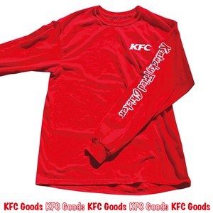 KFC LONG SLEEVE TEE RED ケンタッキー ロンT アメリカン雑貨