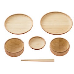 Divided Plate Set of 6