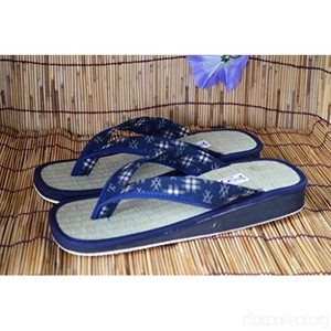 Shoes for Men Tatami Sandals Japanese Pattern