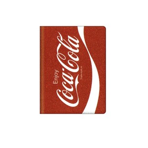 【コカ・コーラ】A6グリッター塩ビカバーWリングノート(RED)