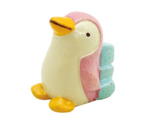 Handicraft Material Pink Penguin Mascot