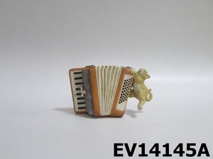 EV14145Aミニ樹脂アコーディオン猫