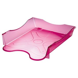 Business Card Holder Pink sonic Clear