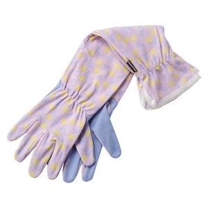 Rubber/Poly Disposable Gloves Garden Long 6-pcs pack