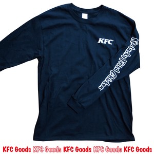 KFC LONG SLEEVE TEE BLACK ケンタッキー ロンT アメリカン雑貨