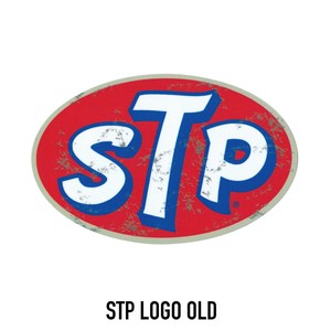 STICKER【STP LOGO OLD】ステッカー アメリカン雑貨