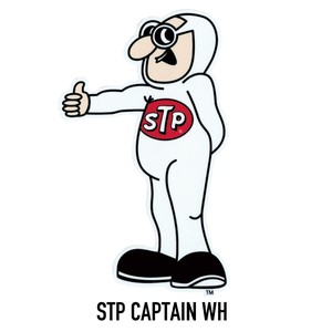 STICKER【STP CAPTAIN WH】ステッカー アメリカン雑貨