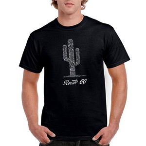 【RT 66】Tシャツ Arizona Cities 66-LA-TS-CACT-BK