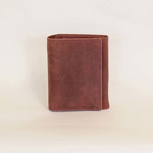 Bifold Wallet Cattle Leather Large Capacity Ladies' Men's Simple