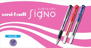 Mitsubishi uni Gel Pen Uni-ball Signo Bold Cap Style M