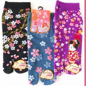 Ankle Socks Series Tabi Socks Socks Ladies' Japanese Pattern