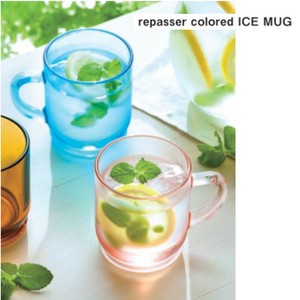 【repasser colored】ICE MUG 冷たい飲み物を華やかに