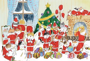 Postcard Christmas Santa Claus