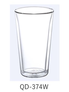 【☆売れてます！】【耐熱温度差120℃】/ガラス/耐熱グラス Wウォール　ハイグラス