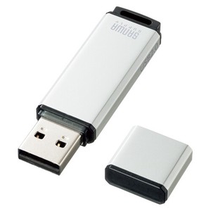 サンワサプライ USB2.0 メモリ 32GB UFD-2AT32GSV