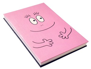Planner/Notebook/Drawing Paper Pink Barbapapa Japanese Sundries black