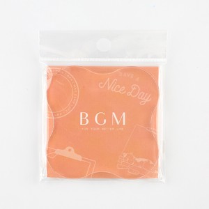 BGM Stamp Clear Stamp Acrylic Blocks L