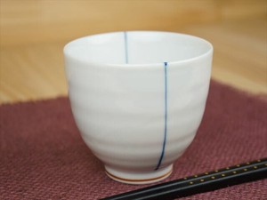 茶碗 ご飯茶碗 飯碗 美濃焼 シンプルライン呉須/ブルー
