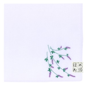 Handkerchief Embroidered Japanese Pattern