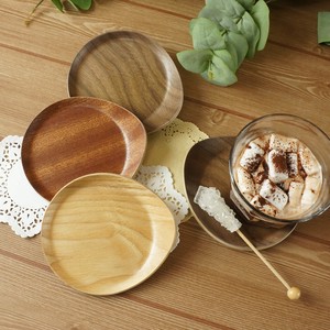 Coaster Cafe Wooden For Guests Star Saucer Droplets coaster 3-colors