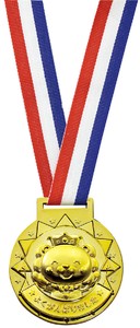 ゴールド3Dメダル