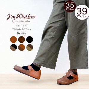 【joy walker】-Tストラップシューズ-　6色