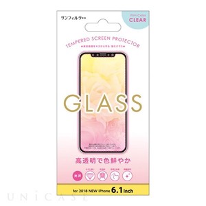 iPhoneXR TEMPERED 強化ガラス 透明 i32BGLY