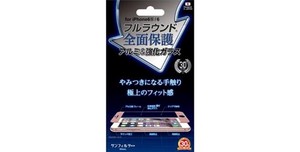 iPhone6S/6 フルラウンド アルミ＆強化ガラス ピンク i6S-FGPK