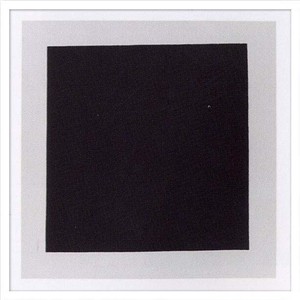 特価(セール品) アートフレーム　カジミール・マレービチ Kazimir Malevich Black square