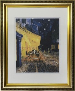 アートフレーム　名画　フィンセント・ファン・ゴッホ Vincent van Gogh 夜のカフェテラス