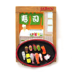 Magnet/Pin Sushi Japanese Pattern
