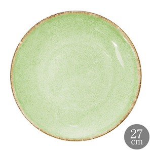 ANFORA  カボ グリーン 27cm クーププレート 皿
