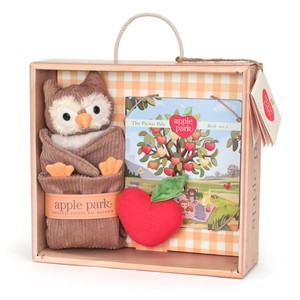 Animal/Fish Plushie/Doll Gift Set Blanket Owl