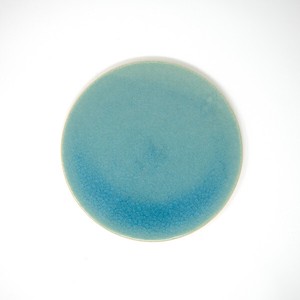 Shigaraki ware Main Plate Blue 22cm