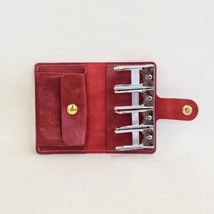 【日本製】姫路産馬革 コインキャッチャー コインケース (Wine-red) 財布 メンズ レディース レッド ギフト