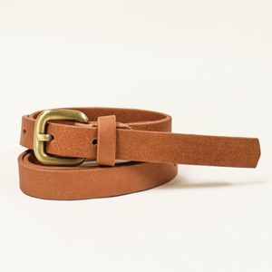 Belt Cattle Leather Genuine Leather 1.6cm